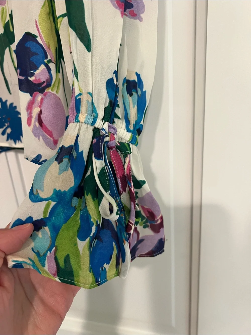 Parker floral silk